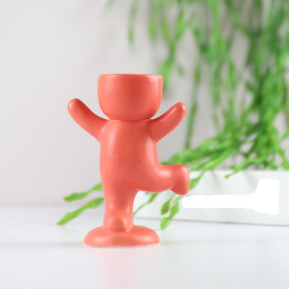 Jarrón Decorativo de Cerámica